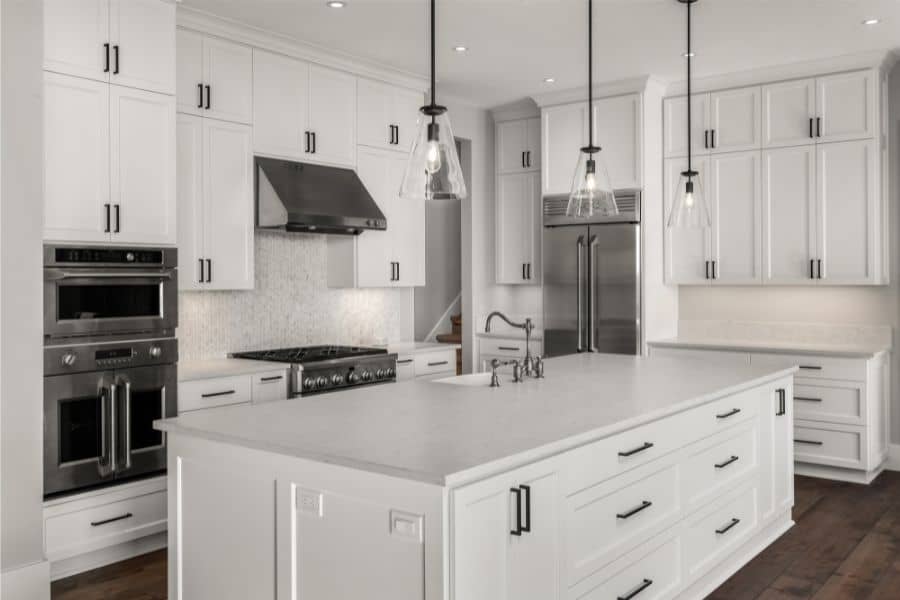 shaker kitchen cabinet hardware ideas white shaker kitchen cabinet black hardwrae