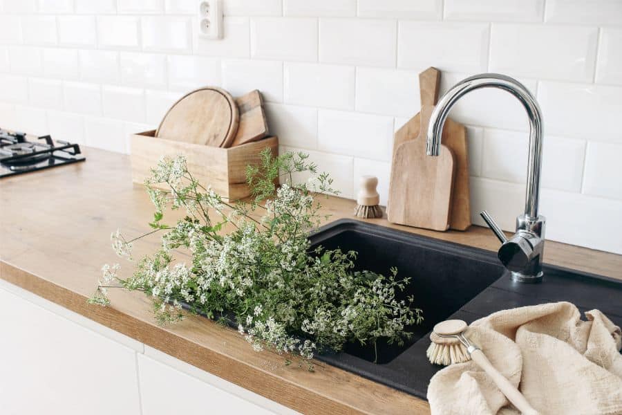 small kitchen staging ides